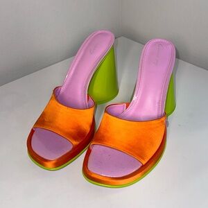 Circus by Sam Edelman Haynes Open Toe Slip on Heels